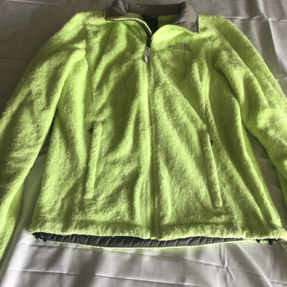 The North Face Lime Green Fleece Jacket